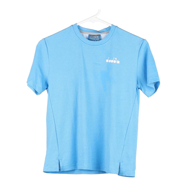 Vintage blue Age 10 Diadora T-Shirt - boys large