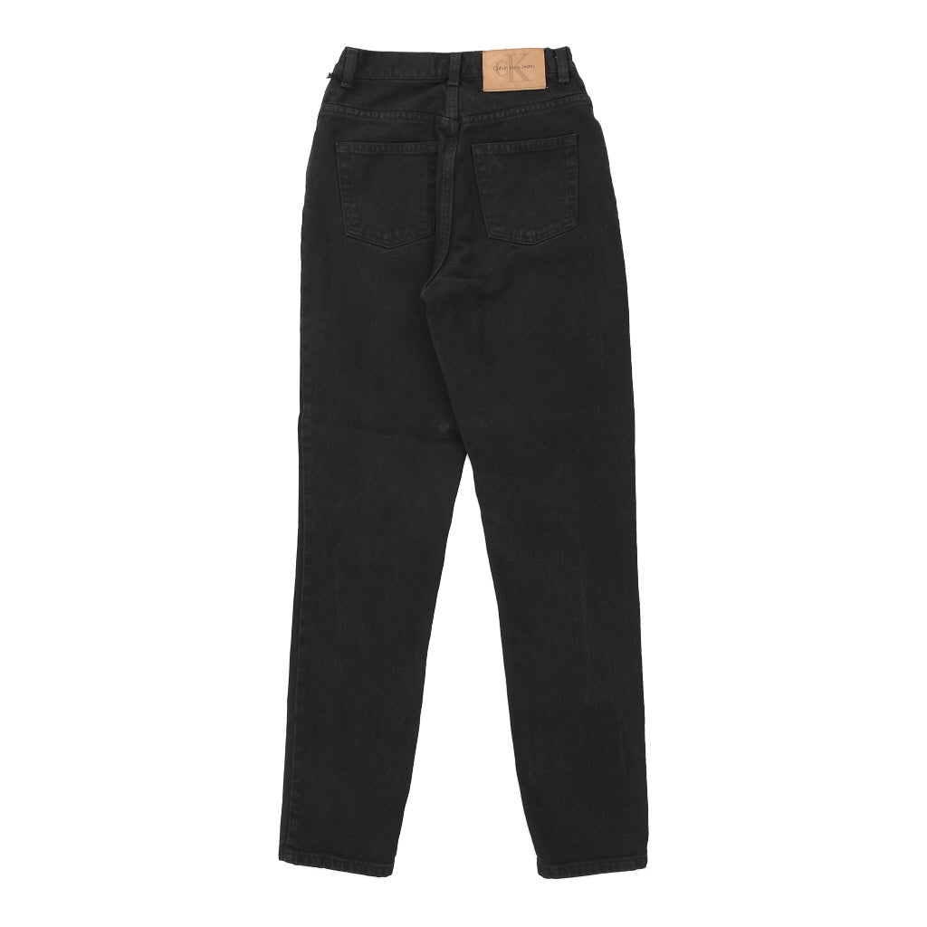 Calvin Klein Jeans - 26W UK 6 Black Cotton