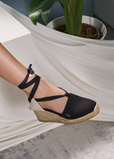Escala Canvas Espadrille Wedges