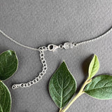 Protection Charm Necklace Silver