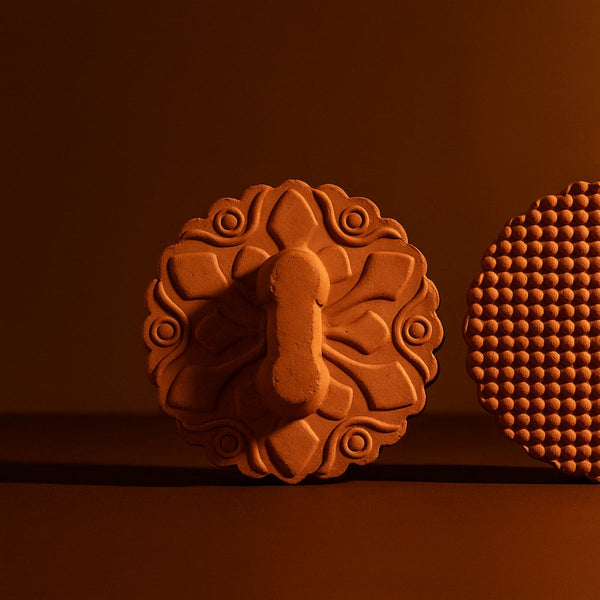 Natural Terracotta Exfoliating Stone (Tikru)