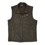 Patagonia Fleece Vest - XL Brown Polyester