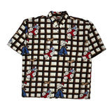 Up Ro'S Graphic Short Sleeve Shirt - 2XL Multicoloured Polyester