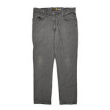 Carhartt Carpenter Trousers - 38W 32L Grey Cotton
