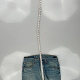 501 Levis Jeans - 30W 31L Light Wash Denim