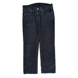 Levis Cord Trousers - 32″ Waist Black Cotton