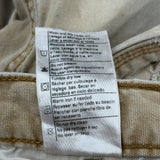 Carhartt Double Knee Carpenter Trousers - 32W 30L Beige Cotton