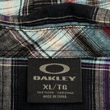 Oakley Checked Flannel Shirt - XL Multicoloured Cotton
