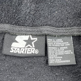 Starter Fleece Vest - Large Black Polyester