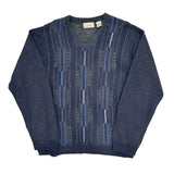 Arnold Palmer Sweater - XL Navy Acrylic Blend