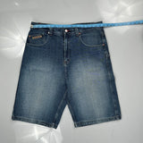 Brooklyn Xpress Denim Shorts - 34W 10L Blue Cotton