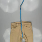 501 Levis Jeans - 38W 32L Beige Cotton