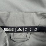Adidas 1/4 Zip - XL Grey Polyester