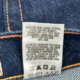 Levis Loose Straight Jeans - 34W 30L Blue Cotton