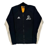 Athletics Adidas Track Jacket - XL Beige Polyester