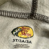 Age 3 Bass Pro Shops Camo Hoodie - 2XS Camo Polyester