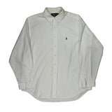 Yarmouth Ralph Lauren Shirt - XL White Cotton