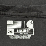 Durable Goods Carhartt Graphic Long Sleeve T-Shirt - 2XL Black Cotton