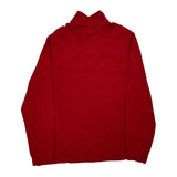 Vintage Polo By Ralph Lauren 1/4 Zip - XL Red Cotton