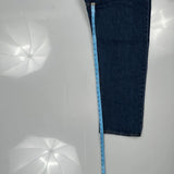 501 Levis Jeans - 32W 27L Blue Cotton