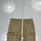 Wrangler Cargo Trousers - 34W 30L Beige Cotton