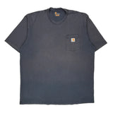 Carhartt T-Shirt - XL Grey Cotton