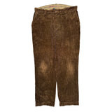 Unbranded Cord Trousers - 36″ Waist Brown Corduroy