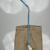 Wrangler Carpenter Trousers - 35W 30L Beige Cotton