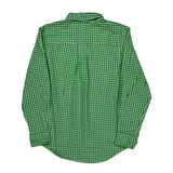 Age 10-12 Ralph Lauren Checked Shirt - Medium Green Cotton
