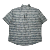 Woolrich Short Sleeve Shirt - 3XL Blue Cotton