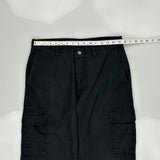Dickies Cargo Trousers - 31W 30L Black Cotton
