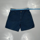 Carhartt Shorts - 32W 7L Blue Cotton