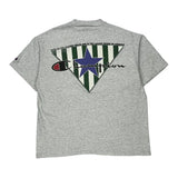 Vintage Champion Reverse Weave Champion Graphic T-Shirt - XL Grey Cotton