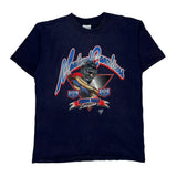 Montreal Canadiens Trench Nhl T-Shirt - Large Navy Cotton