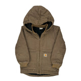 Age 7-8 Carhartt Jacket - Small Brown Cotton