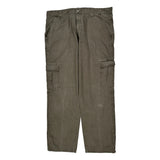 Wrangler Cargo Pants - 38W 32L Gray Cotton