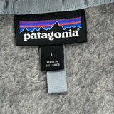 Patagonia 1/4 Zip - Large Gray Polyester