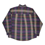 Gant Checked Flannel Shirt - Large Multicoloured Cotton