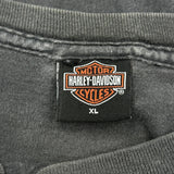 Mid-Ohio Harley-Davidson Harley Davidson Graphic T-Shirt - XL Grey Cotton