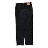 Levis Jeans - 32W 33L Black Cotton