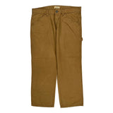 Blue Mountain Carpenter Trousers - 40W 31L Brown Cotton