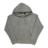 Reverse Weave Champion Hoodie - Medium Grey Cotton Blend