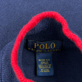 Age 10-12 Polo By Ralph Lauren 1/4 Zip - Medium Navy Cotton