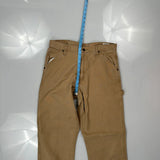 Wrangler Carpenter Pants - 32W 34L Brown Cotton