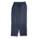 Reebok Track Pants - Large Blue Nylon