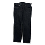 505 Levis Jeans - 34W 30L Black Cotton