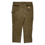 Carhartt Cargo Pants - 40W 31L Brown Cotton