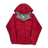 550 Fill The North Face Puffer - XL Red Polyester