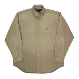 Blake Shirt Ralph Lauren Shirt - Large Beige Cotton