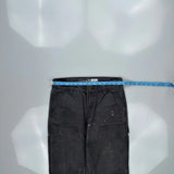 Carhartt Double Knee Carpenter Trousers - 30W 30L Grey Cotton